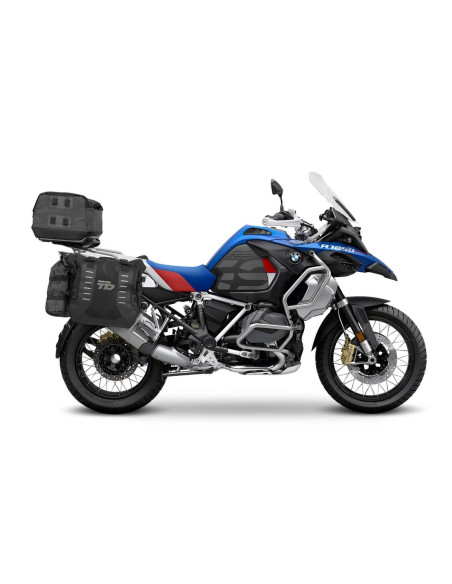 Pack bagagerie complet SHAD BMW R1200GS 2013-2018 / R1250GS 2019-2025 Terra Noir Souple