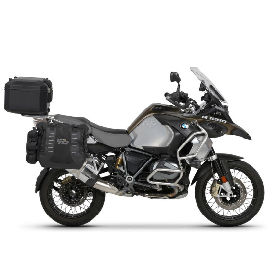 Pack bagagerie complet SHAD BMW R1200GS Adventure 2014-2018 / R1250GS Adventure 2019-2025 Terra Noir Souple