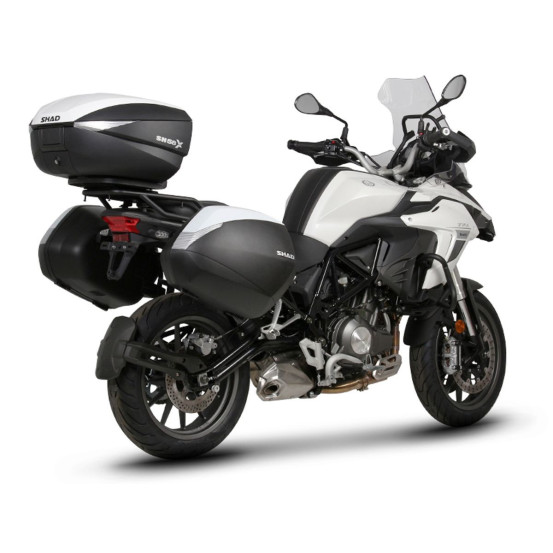 Pack bagagerie complet SHAD Benelli TRK 502 2016-2019 Blanc