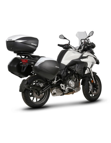Pack bagagerie complet SHAD Benelli TRK 502 2016-2019 Blanc