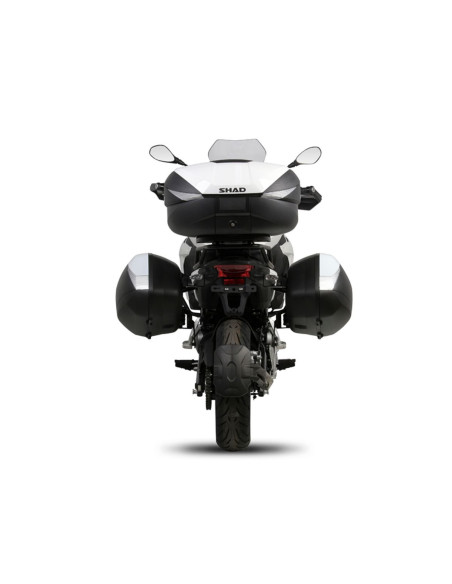 Pack bagagerie complet SHAD Benelli TRK 502 2016-2019 Blanc