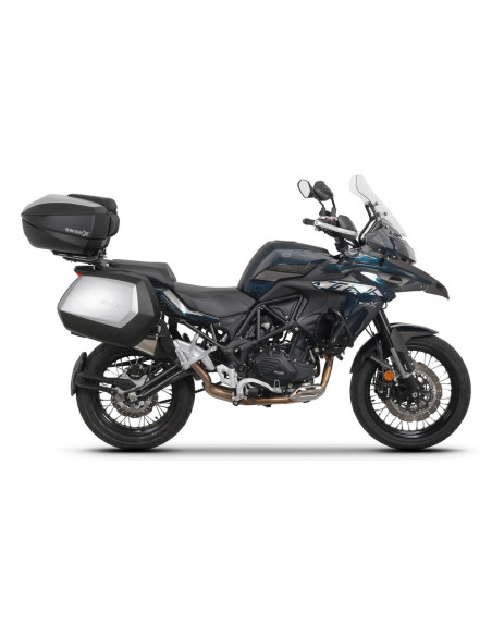 Pack bagagerie complet SHAD Benelli TRK 502X 2020-2025 Noir Aluminium