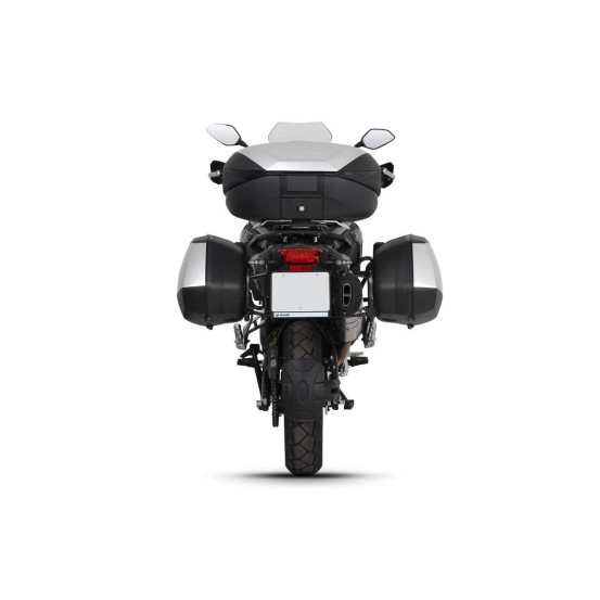 Pack bagagerie complet SHAD Benelli TRK 502X 2020-2025 Noir Aluminium