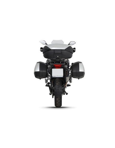 Pack bagagerie complet SHAD Benelli TRK 502X 2020-2025 Noir Aluminium