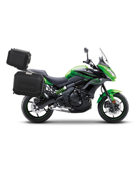 Pack bagagerie complet SHAD Kawasaki Versys 650 2015-2024 Terra Noir