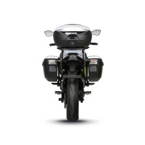 Pack bagagerie complet SHAD Kawasaki Z 650 2017-2025 / 650 Ninja 2017-2025 Blanc (contance moyenne) 2