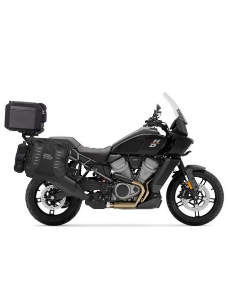 Pack bagagerie complet SHAD Harley Davidson 1250 Pan America 2021-2025 Terra Noir (TR40)