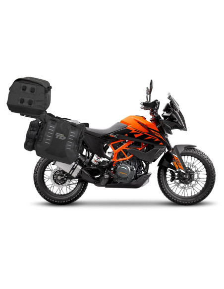 Pack bagagerie complet SHAD KTM 390 Adventure 2020-2025 Terra Noir Souple