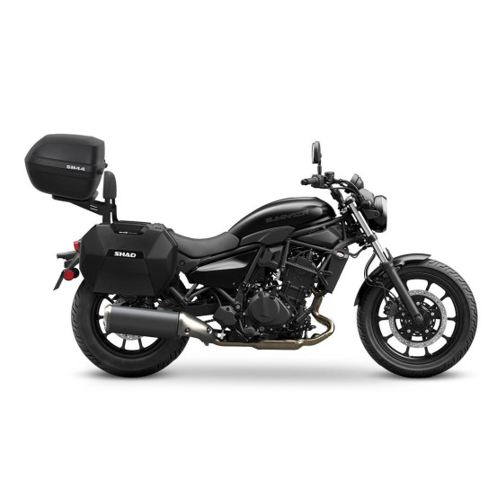 Pack bagagerie complet SHAD Kawasaki 500 Eliminator 2024-2025 (SH38X Carbone)