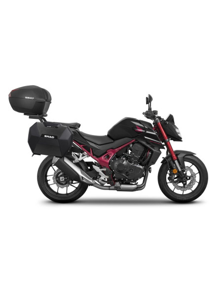 Pack bagagerie complet SHAD Honda CB750 Hornet 2023-2025 (SH38X Carbone)