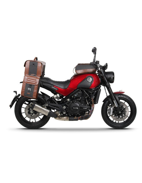 Pack bagagerie complet SHAD Benelli Leoncino 502i / Trail 2017-2024 Cafe Racer