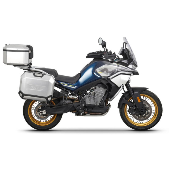 Pack bagagerie complet SHAD CF Moto 800 MT 2022-2025 Terra Aluminium