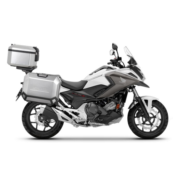 Pack bagagerie complet SHAD Honda NC750X 2021-2025 Terra Aluminium