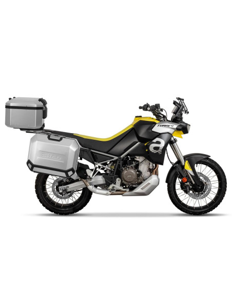 Pack bagagerie complet SHAD Aprilia Tuareg 660 2021-2025 Terra Aluminium