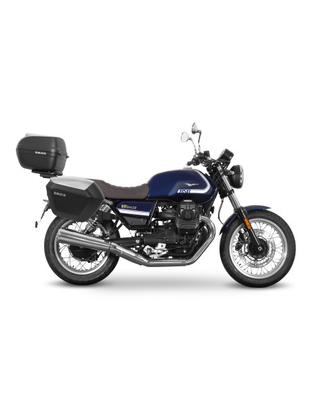 Pack bagagerie complet SHAD Moto Guzzi 850 V7 Stone / Corsa / Ten / Special Edition 2023-2025 Gris