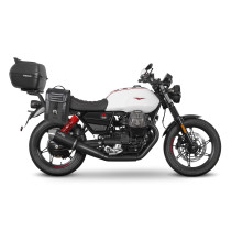 Pack bagagerie complet SHAD Moto Guzzi 850 V7 Stone / Corsa / Ten / Special Edition 2023-2025 Cafe Racer Noir