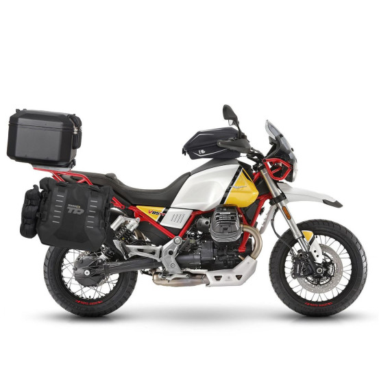 Pack bagagerie complet SHAD Moto Guzzi V85 TT / Travel 2019-2023 Terra Noir