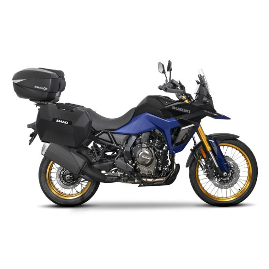 Pack bagagerie complet SHAD Suzuki V-Strom 800 DE 2023-2025 Noir Extensible