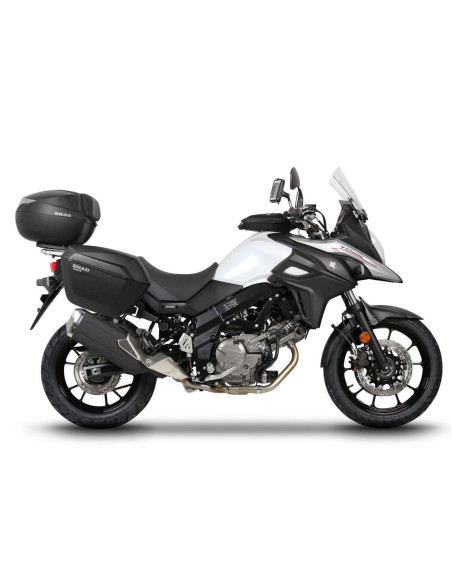 Pack bagagerie complet SHAD Suzuki 650 V-Strom / XT 2017-2025 Noir