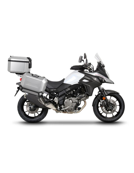 Pack bagagerie complet SHAD Suzuki 650 V-Strom / XT 2017-2025 Terra Aluminium