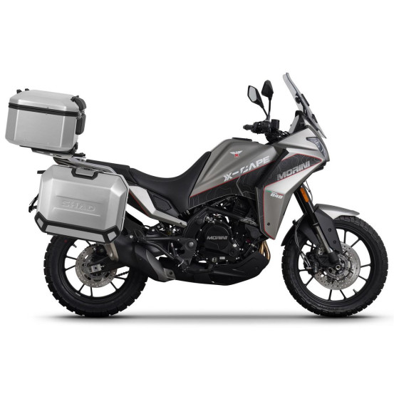 Pack bagagerie complet SHAD Moto Morini 649 X-Cape 2022-2025 Terra Aluminium