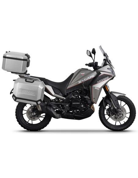 Pack bagagerie complet SHAD Moto Morini 649 X-Cape 2022-2025 Terra Aluminium