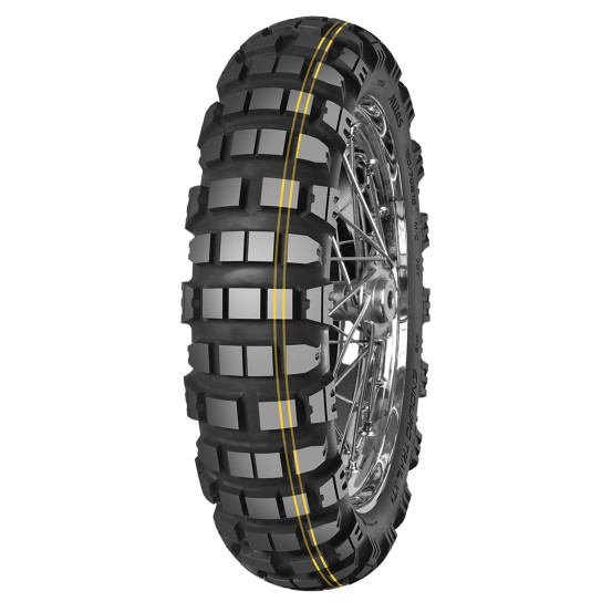 Pneu arrière MITAS ENDURO TRAIL XT+ DAKAR - 170/60B17 72T TL/TT M+S Jaune Jaune