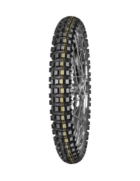 Pneu avant MITAS ENDURO TRAIL XT+ DAKAR - 90/100-21 57H TL/TT M+S Jaune Jaune
