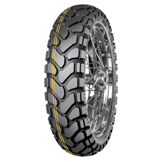 Pneu arrière MITAS ENDURO TRAIL+ DAKAR - 150/70B18 70H TL/TT M+S Jaune Jaune