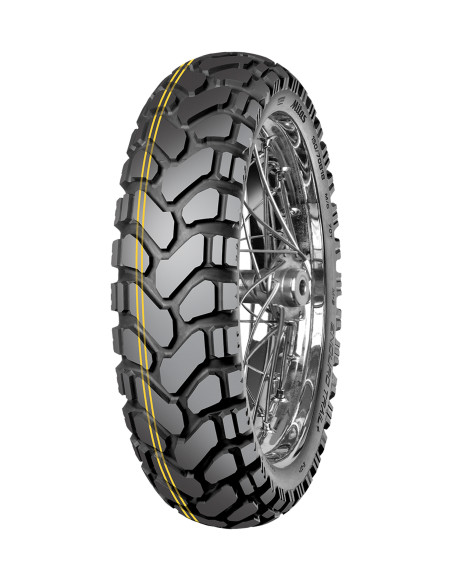 Pneu arrière MITAS ENDURO TRAIL+ DAKAR - 150/70B18 70H TL/TT M+S Jaune Jaune