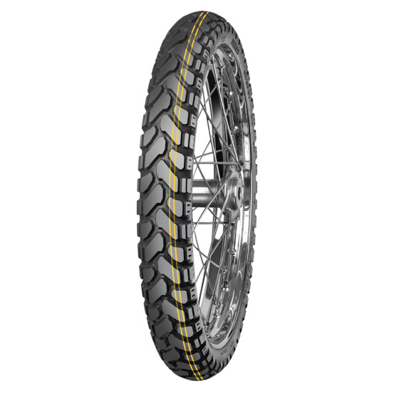 Pneu avant MITAS ENDURO TRAIL+ DAKAR - 110/80B19 59H TL/TT M+S Jaune Jaune