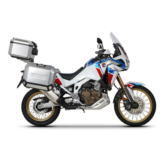Pack bagagerie complet SHAD Honda CRF 1100L Africa Twin 2022-2025 / Adventure Sports 2020-2025 Terra Aluminium