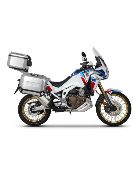 Pack bagagerie complet SHAD Honda CRF 1100L Africa Twin 2022-2025 / Adventure Sports 2020-2025 Terra Aluminium