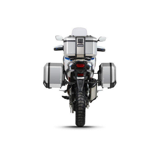 Pack bagagerie complet SHAD Honda CRF 1100L Africa Twin 2022-2025 / Adventure Sports 2020-2025 Terra Aluminium