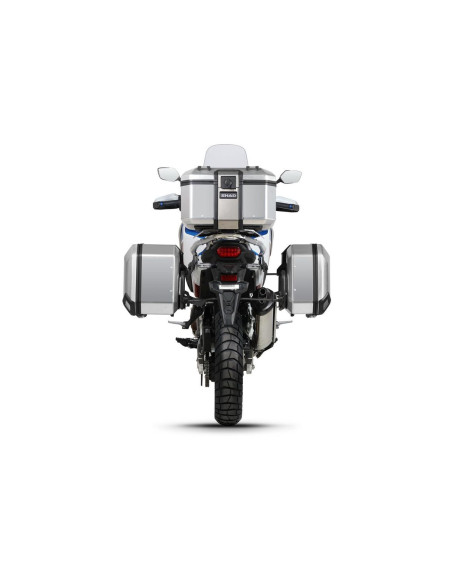 Pack bagagerie complet SHAD Honda CRF 1100L Africa Twin 2022-2025 / Adventure Sports 2020-2025 Terra Aluminium