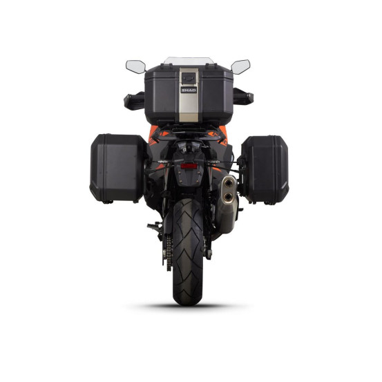 Pack bagagerie complet SHAD KTM 1290 Super Adventure S / R / T 2021-2025 Terra Aluminium Noir