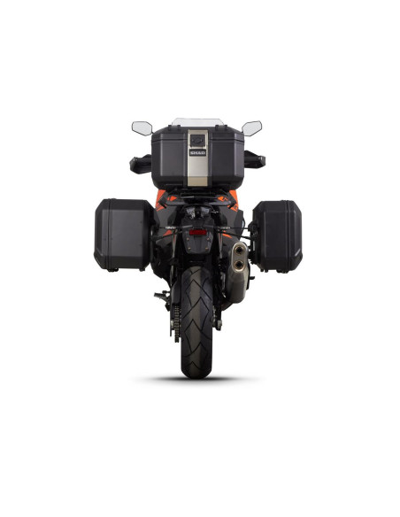 Pack bagagerie complet SHAD KTM 1290 Super Adventure S / R / T 2021-2025 Terra Aluminium Noir