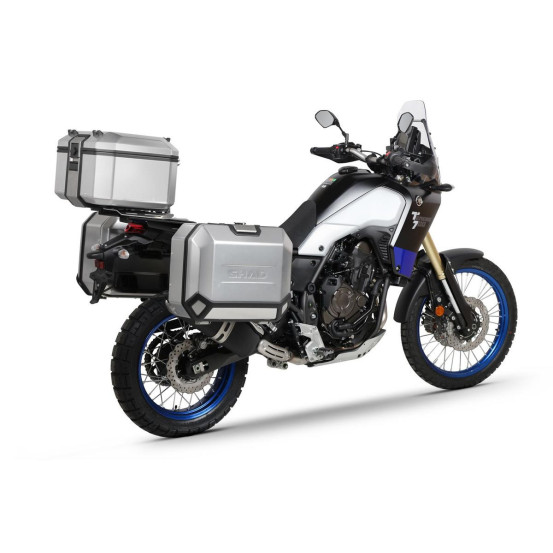 Pack bagagerie complet SHAD Yamaha 700 Tenere / World Raid / Rally 2019-2025 Terra Aluminium