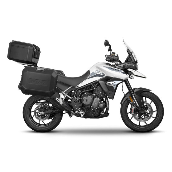 Pack bagagerie complet SHAD Triumph Tiger 900 / GT / Rally 2020-2024 / 850 Sport 2021-2024 Terra Noir