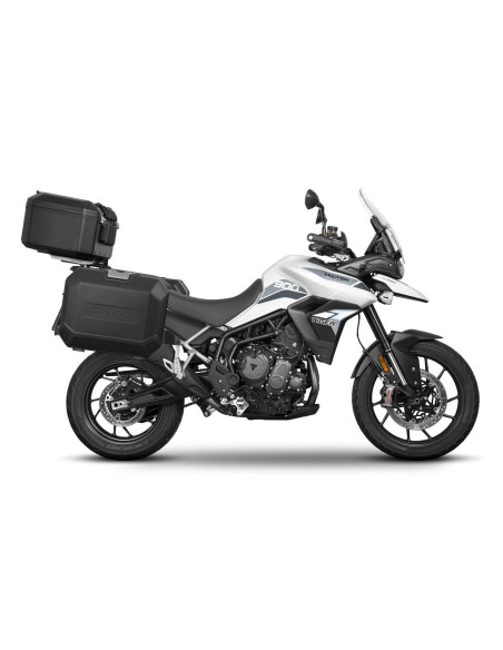 Pack bagagerie complet SHAD Triumph Tiger 900 / GT / Rally 2020-2024 / 850 Sport 2021-2024 Terra Noir
