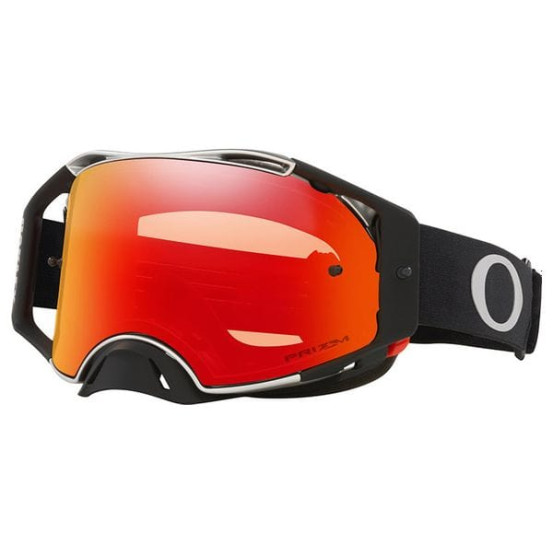 Masque cross OAKLEY Airbrake - Tuff Blocks Noir Gunmetal Ecran Prizm Mx Torch Iridium