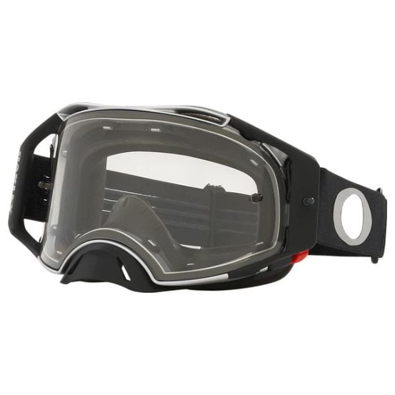 Masque cross OAKLEY Airbrake - Tuff Blocks Noir Gunmetal Ecran clair