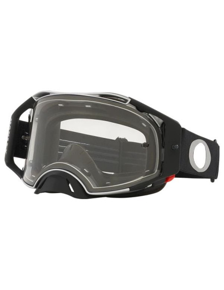 Masque cross OAKLEY Airbrake - Tuff Blocks Noir Gunmetal Ecran clair