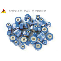 Jeu de 6 galets de variateur POLINI 23x18mm