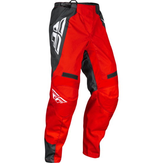 Pantalon cross Fly Racing 2024 F-16 - Rouge Charcoal Blanc