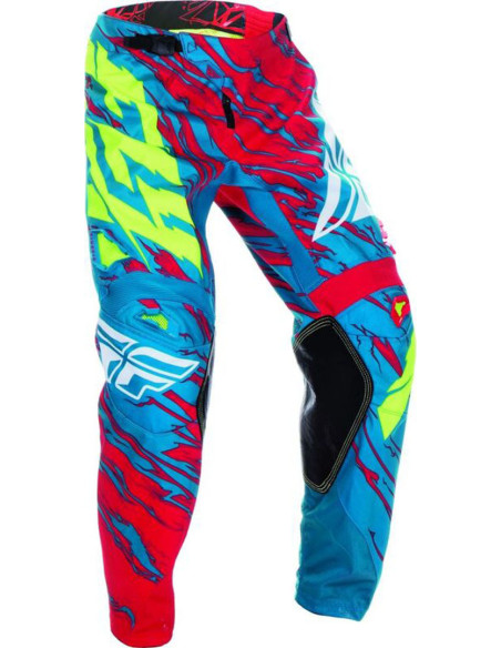 Pantalon Cross Fly 2017 Kinetic Relapse Turquoise/Rouge