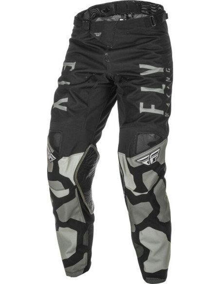 Pantalon cross enfant Fly Racing Kinetic K221 - Noir Gris