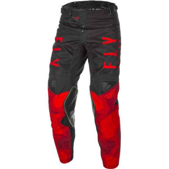 Pantalon cross Fly Racing 2021 Kinetic K221 - Rouge Noir