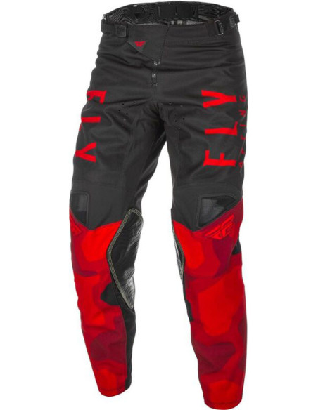 Pantalon cross Fly Racing 2021 Kinetic K221 - Rouge Noir