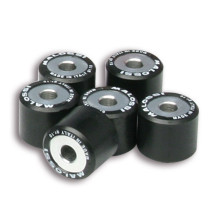 Jeu de 6 galets de variateur origine/Multivar MALOSSI 19x17mm